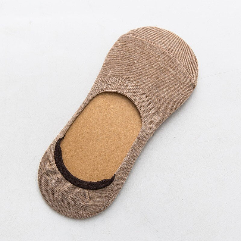 5 Pairs Spring Summer Women Socks Solid Color Fashion Wild Shallow Mouth Girls Female Invisible No Show Slipper Socks - Image 16