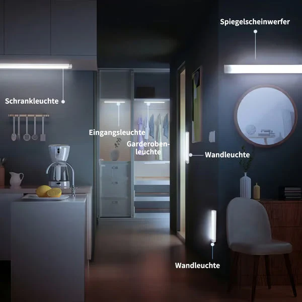 🏆💡Bohrfreie intelligente Sensor magnetische aufladbare LED-Leuchte -Remifa® - Image 13