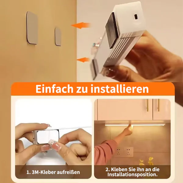 🏆💡Bohrfreie intelligente Sensor magnetische aufladbare LED-Leuchte -Remifa® - Image 8