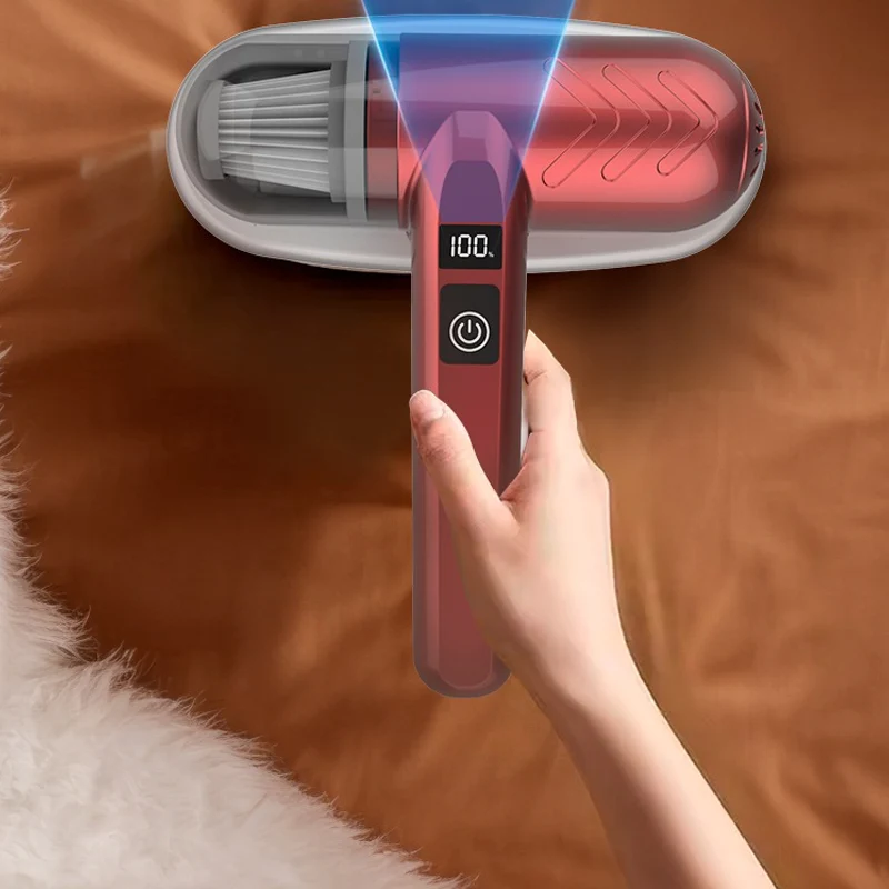 🌟Komplett aufgerüstet🛏️Über 500.000 Stück verkauft!💝Bettstaubsauger mit UV-C-Licht – Klopfen + Saugen + UV in einem!💥🔦 -Remifa® - Image 10