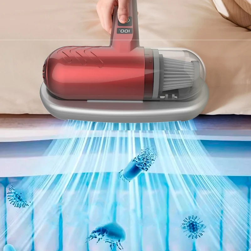 🌟Komplett aufgerüstet🛏️Über 500.000 Stück verkauft!💝Bettstaubsauger mit UV-C-Licht – Klopfen + Saugen + UV in einem!💥🔦 -Remifa® - Image 7